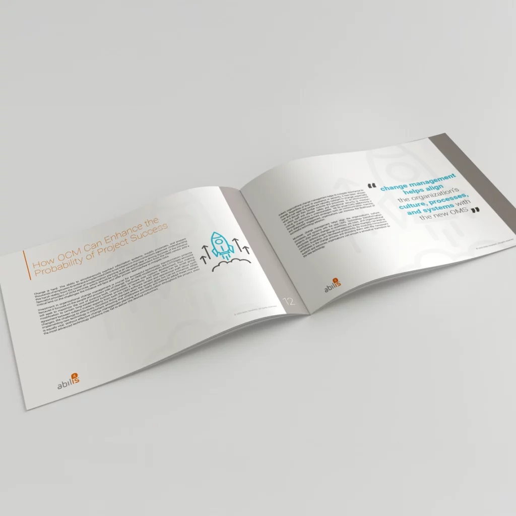 OMS Change white paper inside spread